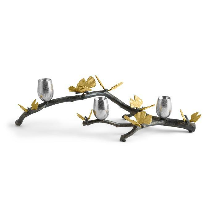 Butterfly Ginkgo Branch Centerpiece