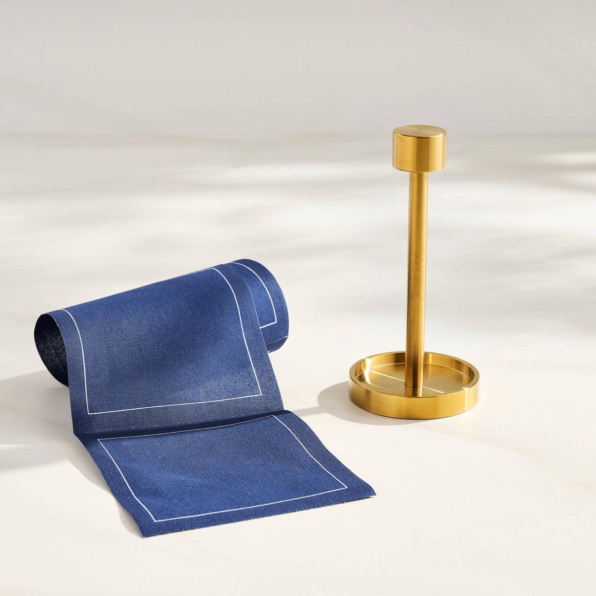Gold Cocktail Napkin Stand
