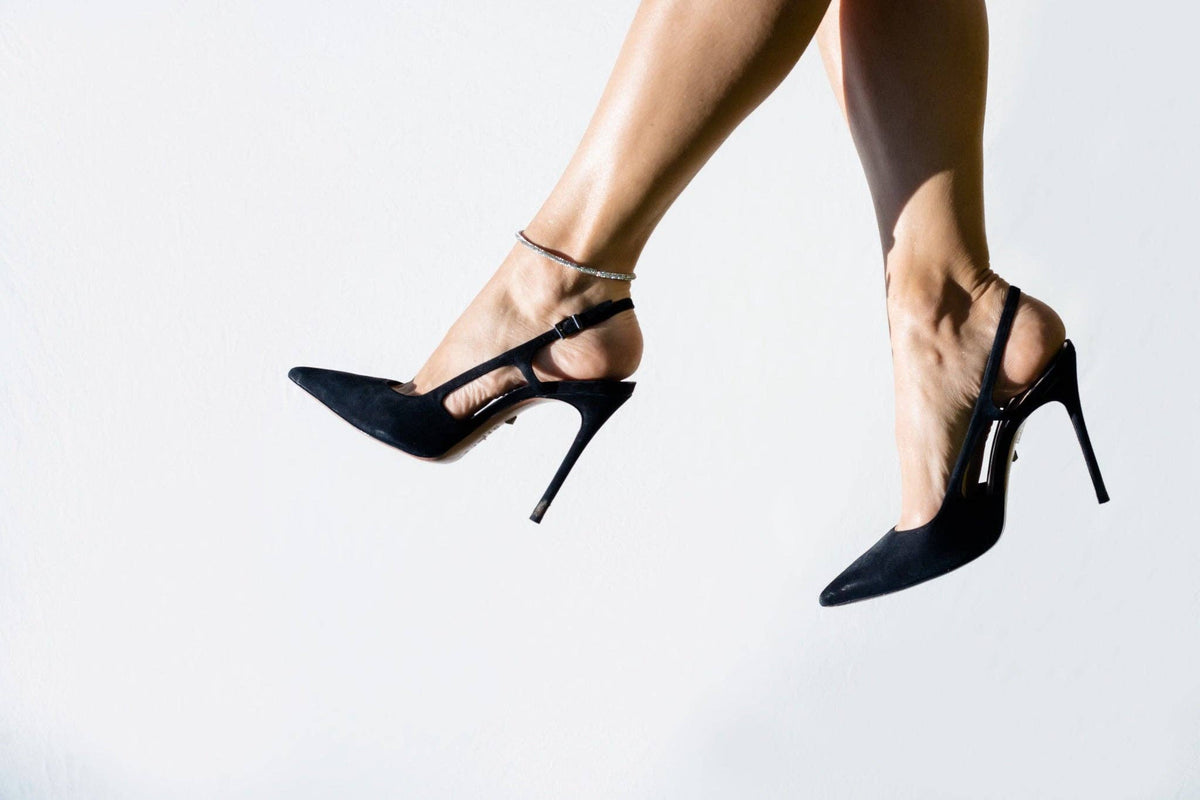 Petite Anklet - Crystal, Champagne
