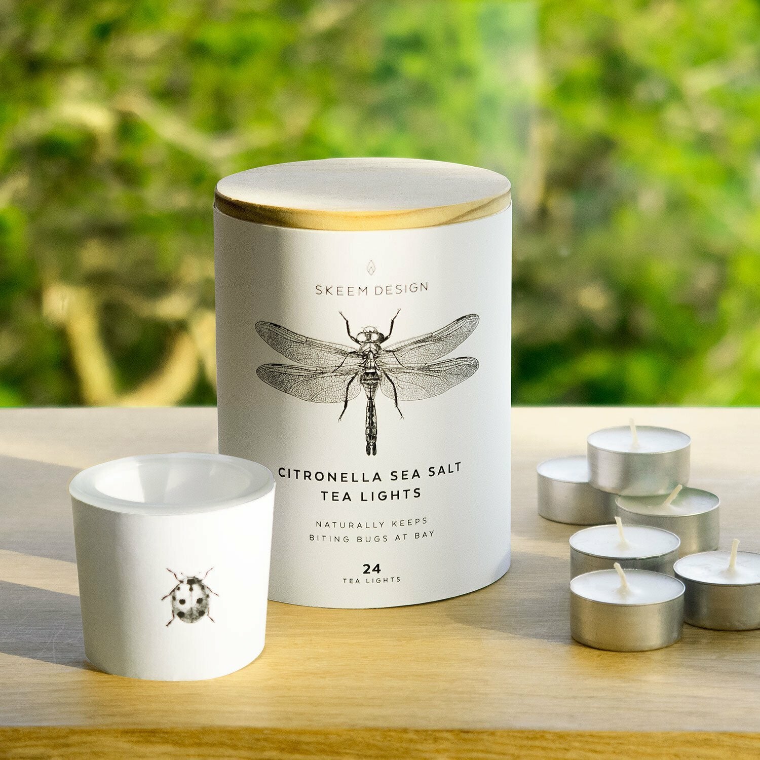 Skeem Ladybug Tea Light