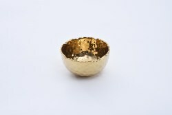 Gold Millennium Snack Bowl