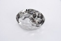Sleek Round Chip and Dip