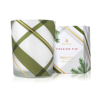 FF Frosted Plaid Votive