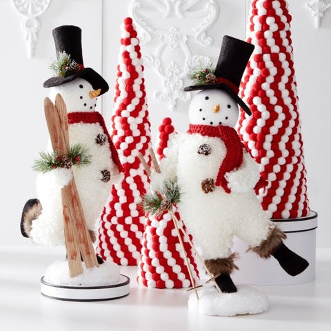 Sherpa Snowmen with Kicked Legs