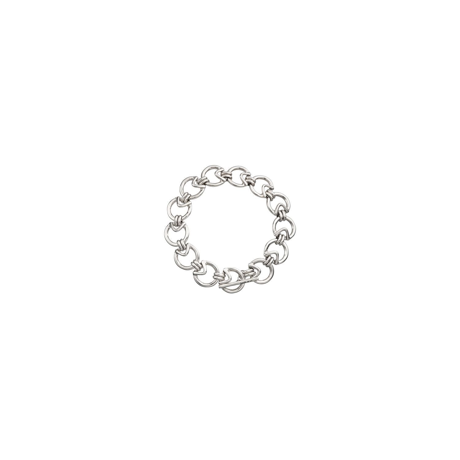 Game of 3 Silver Necklace