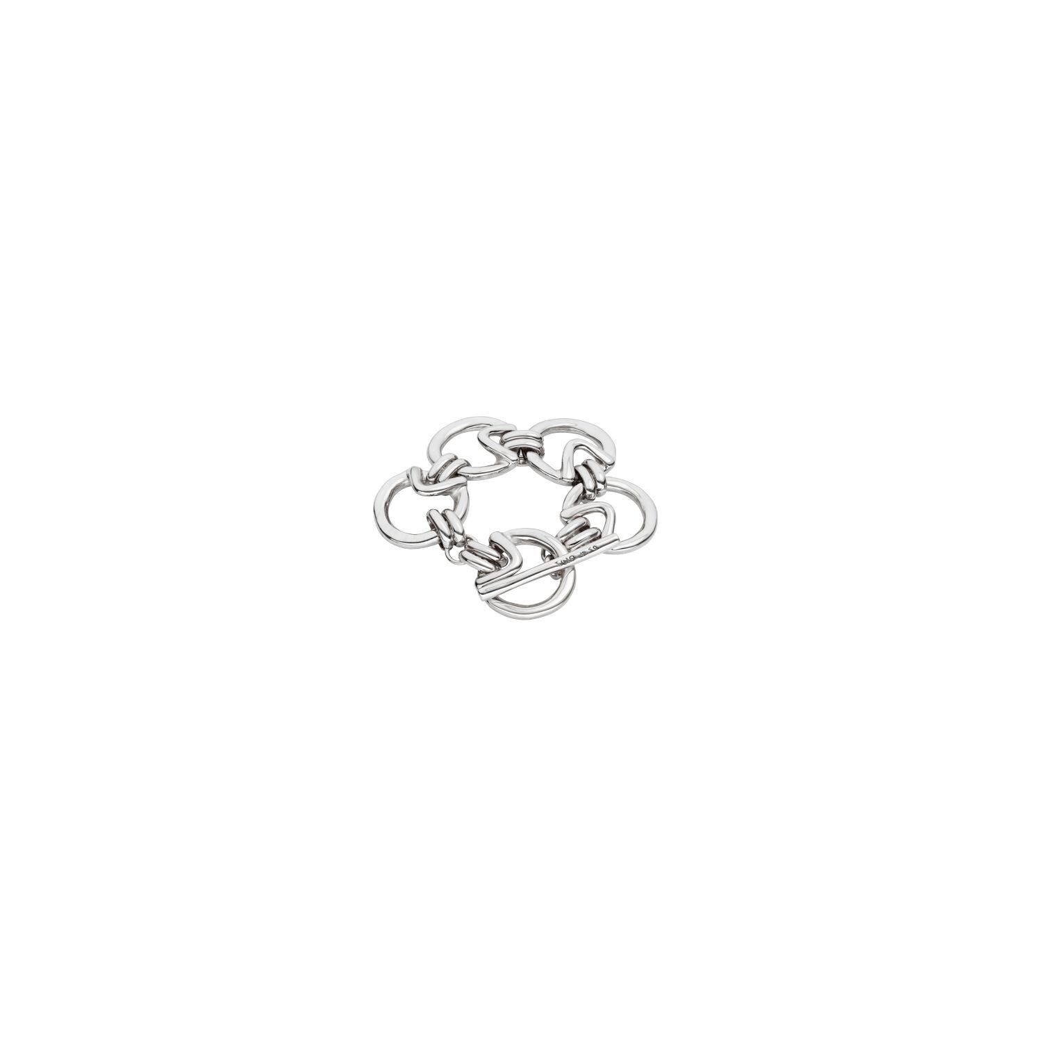 Game of 3 Silver Bracelet