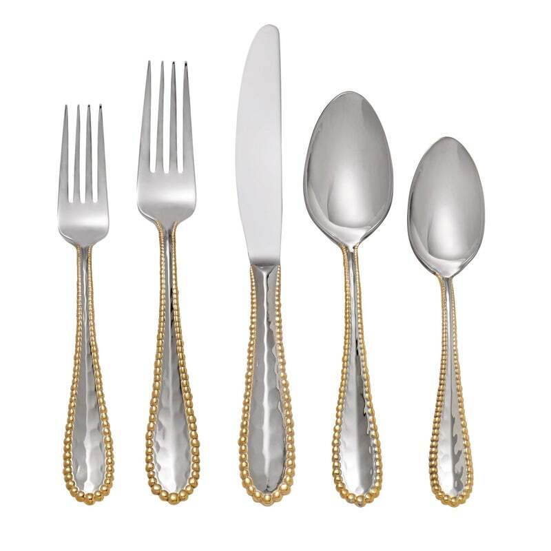 Molten Gold 5-PC Flatware