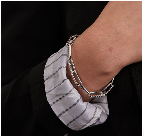 B5344 Diamante JM Large Link Bracelet