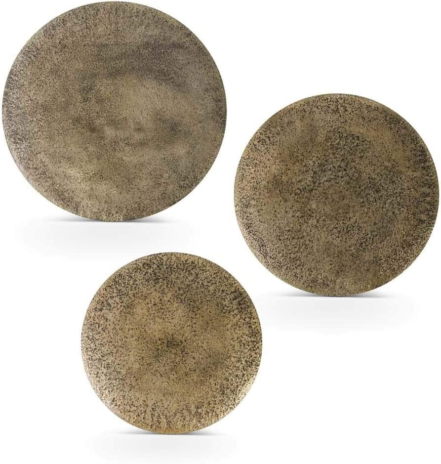19inAntique Gold Wall Tray