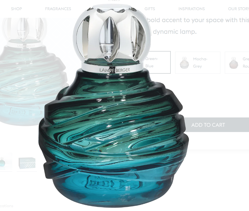 Dare Green/Blue Lamp