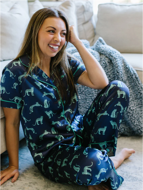 Charlotte Leopard Love Pant Set