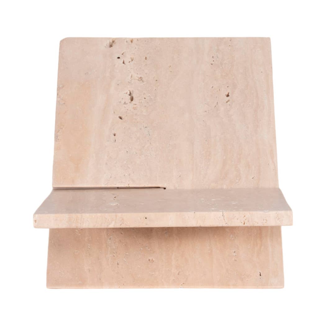 Travertine Decorative Bookstand
