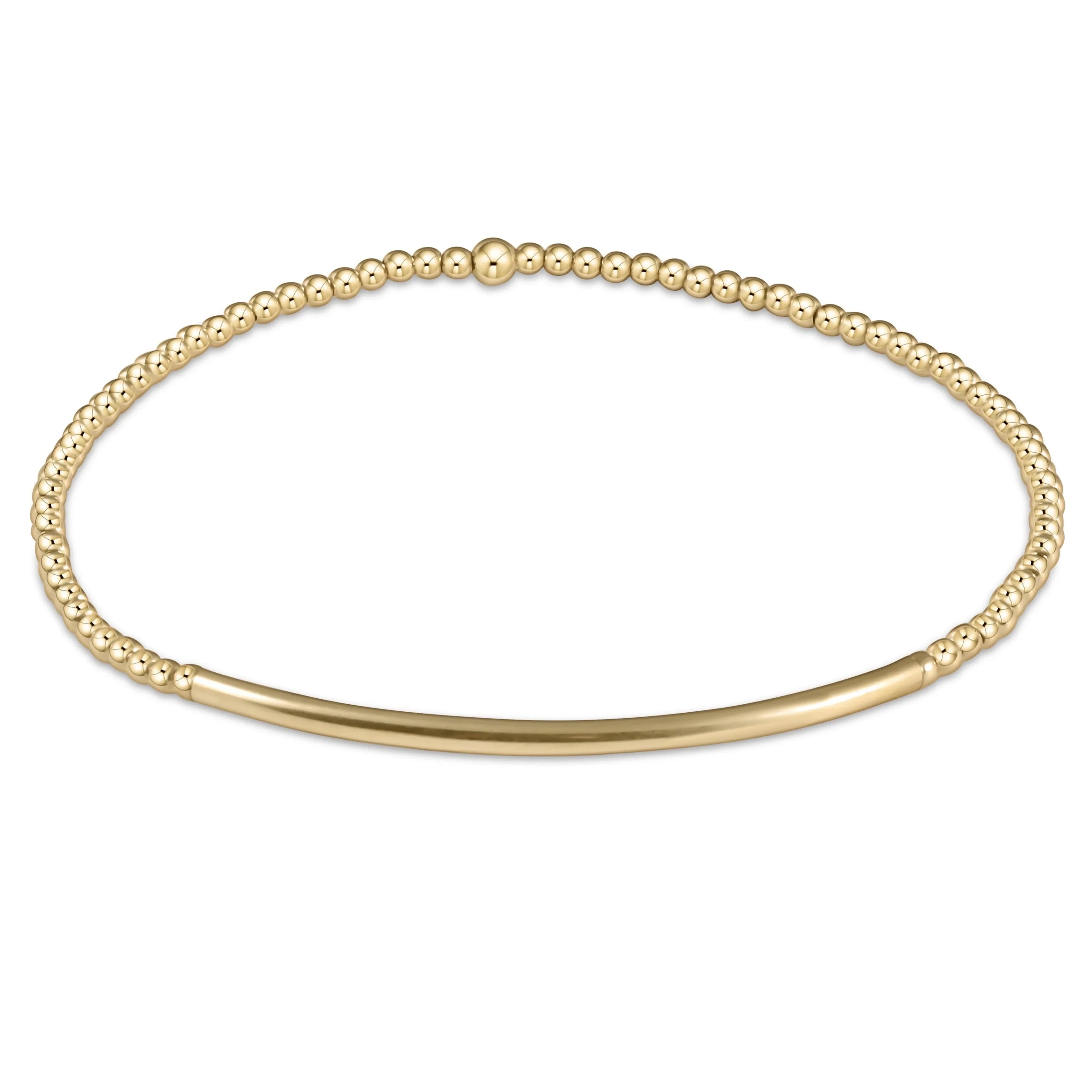 Classic Gold Bliss Bar Bracelet