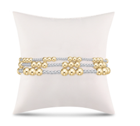 Classic Joy Mixed Pattern Bracelet
