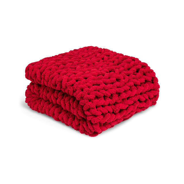 Chunky Knit Throw Blanket