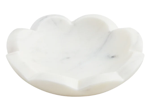 Scallop Marble Dish