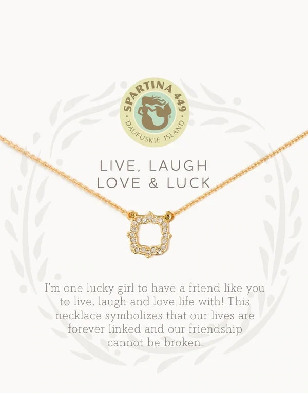 SLV 18in Luck/Quatrefoil Gold 501873