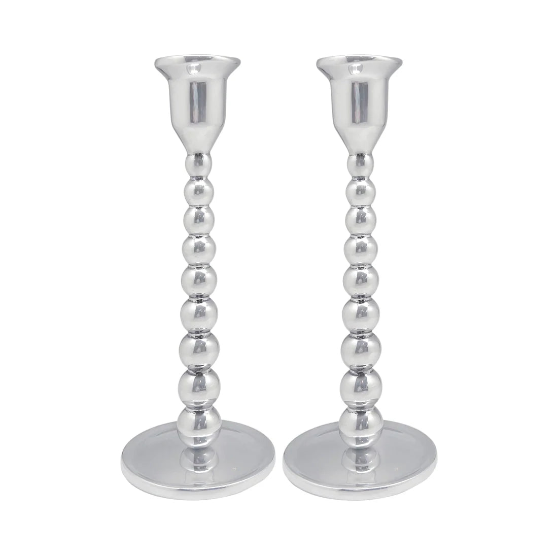 S/2 Pearled Medium Candlestick 2309