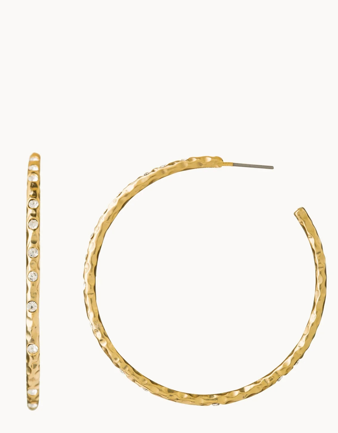 Fizz Hoop Earrings Crystal 507110