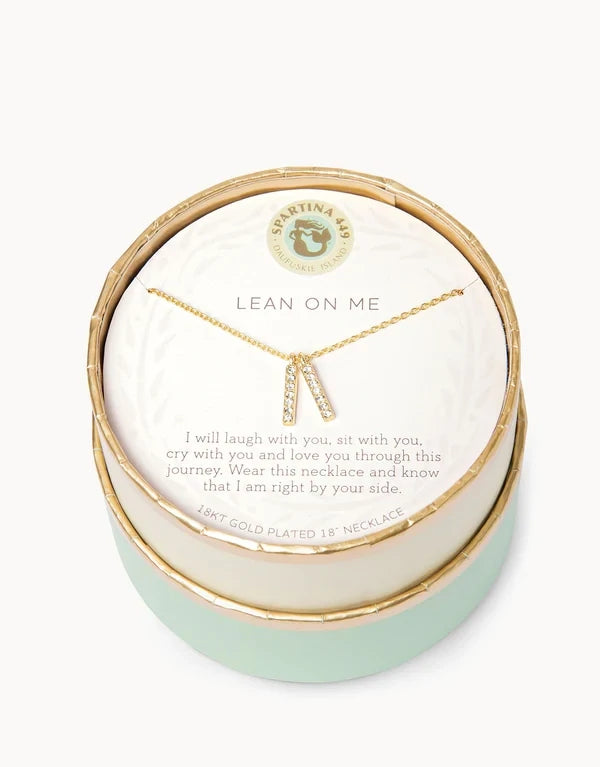 SLV Lean on Me Double Bars Gold