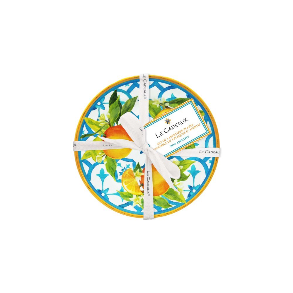Valencia Appetizer Plates S/4