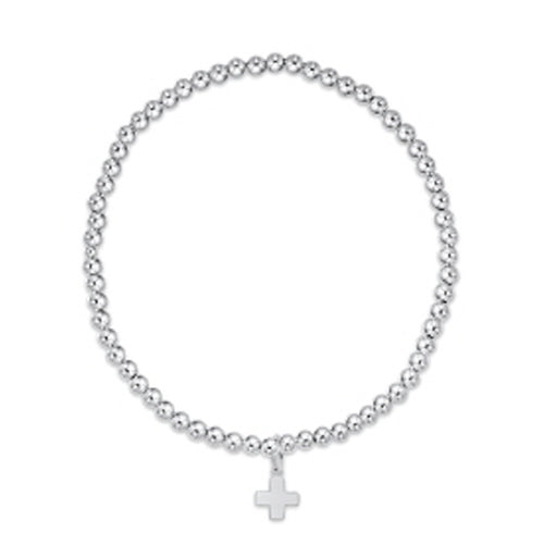 3mm Charm Sterling Bracelet
