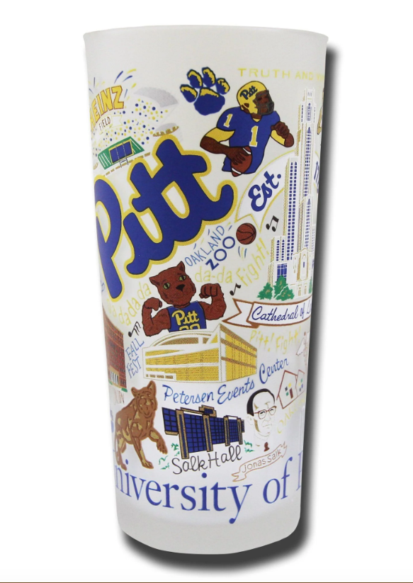 University of Pittsburgh Glass