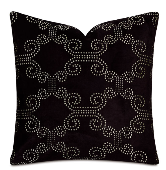 Elton Onyx Decorative Pillow
