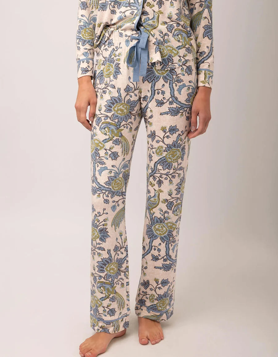 Japonica Bird Pajama Pant by Spartina