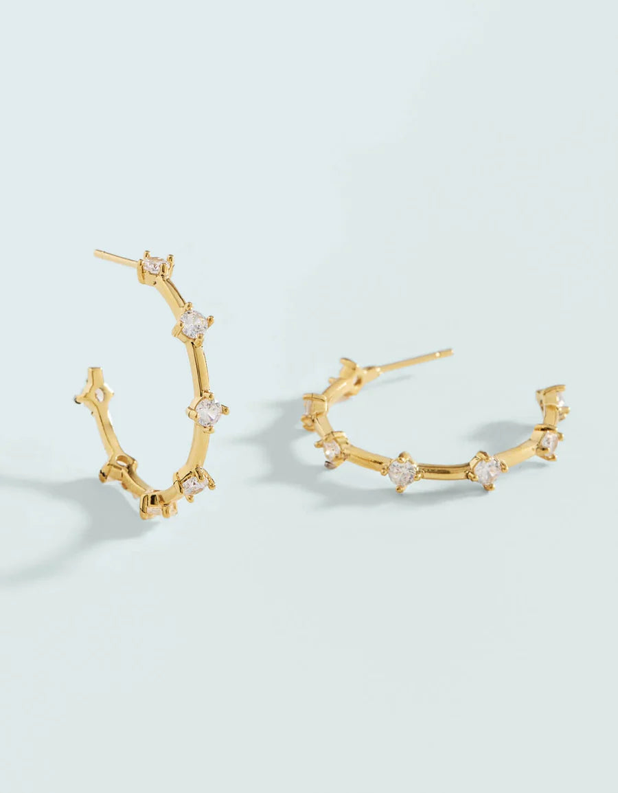 JE100107 Spanish Wells Hoops 25mm