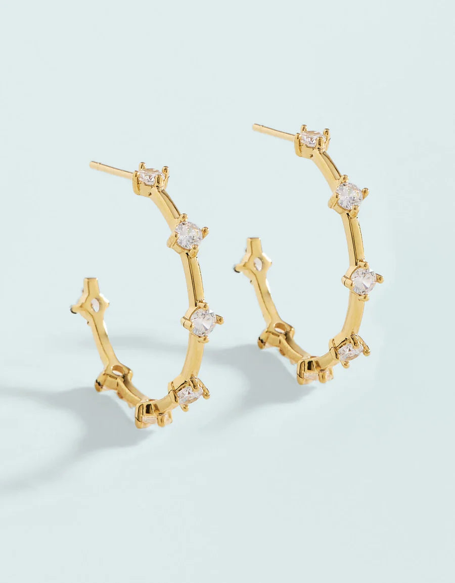 JE100107 Spanish Wells Hoops 25mm