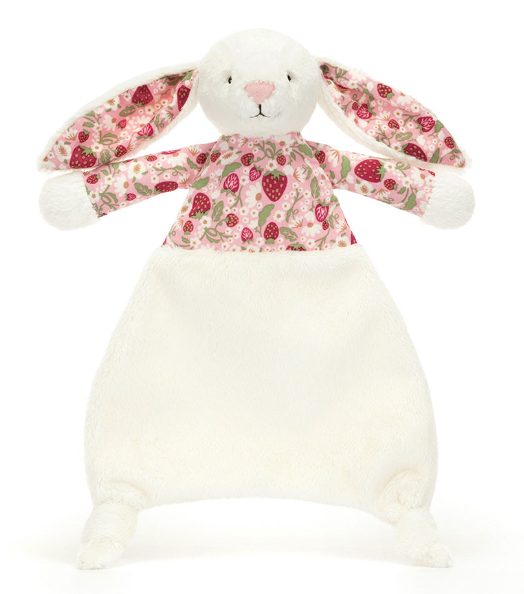 Blossom Cream Bunny Berry Comforter