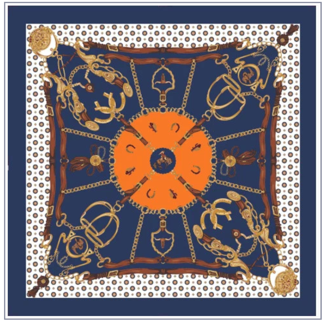 Trail Blazer Silk Scarf