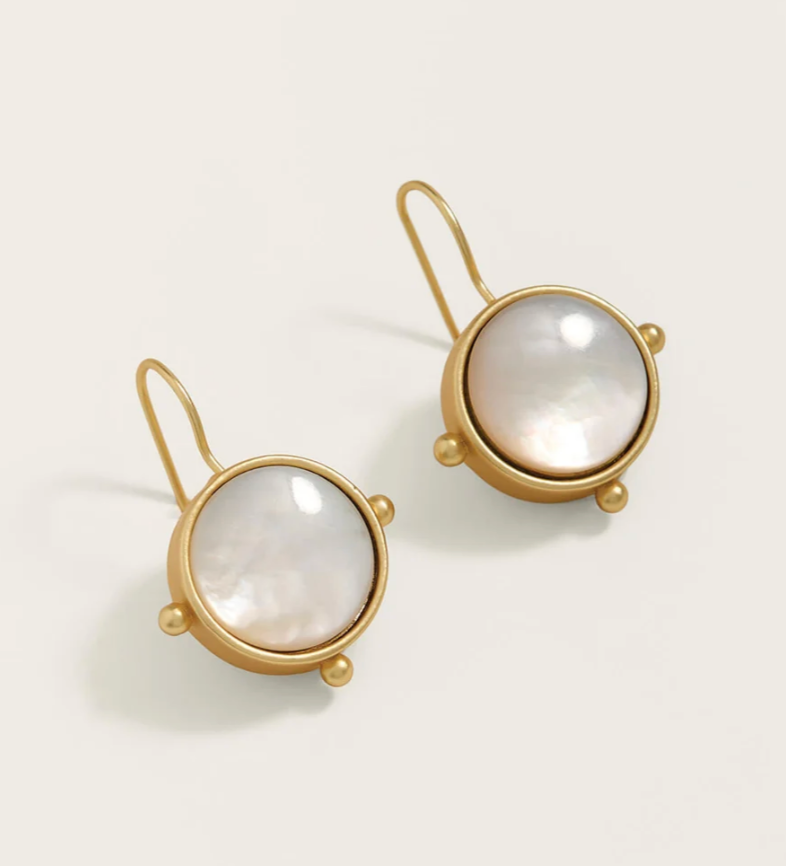 JE100128 Barony MOP Earring