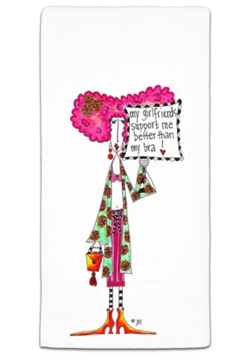 CJ My Girlfriends Support Towel