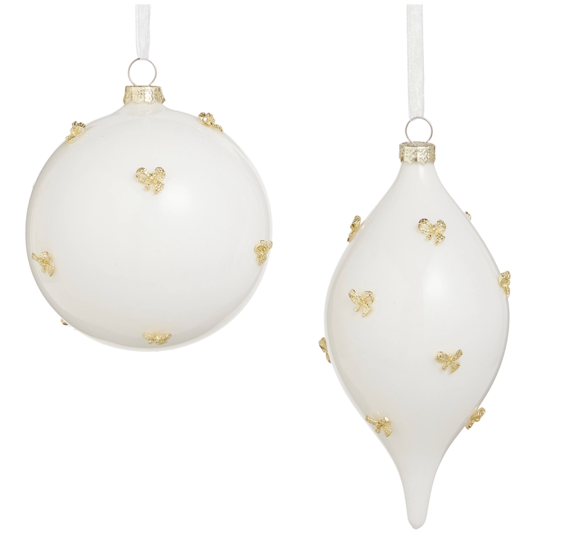 6in Bow Embellished Ornament