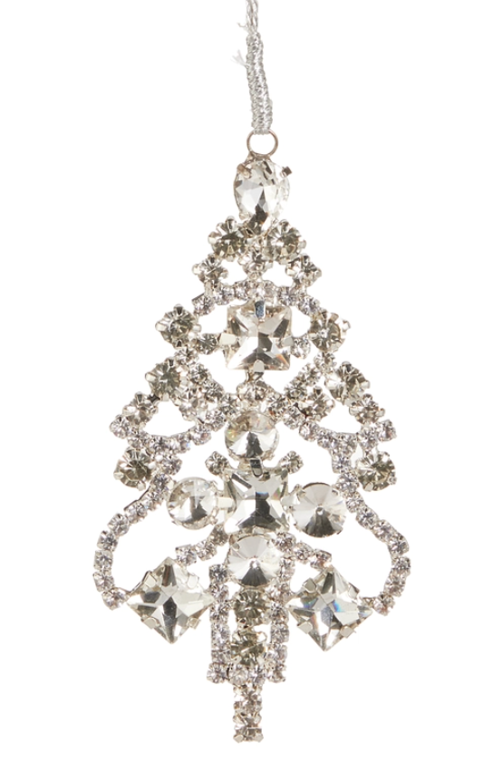 4.5in Gem Brooch Ornament