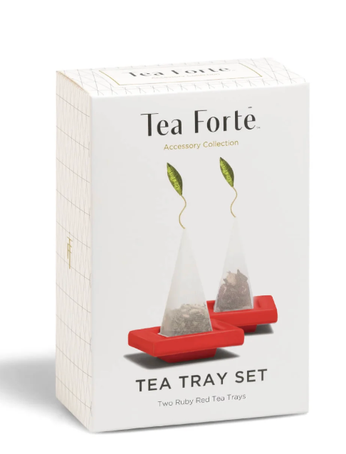 Tea Trays: Ruby Red (2 Per Box)