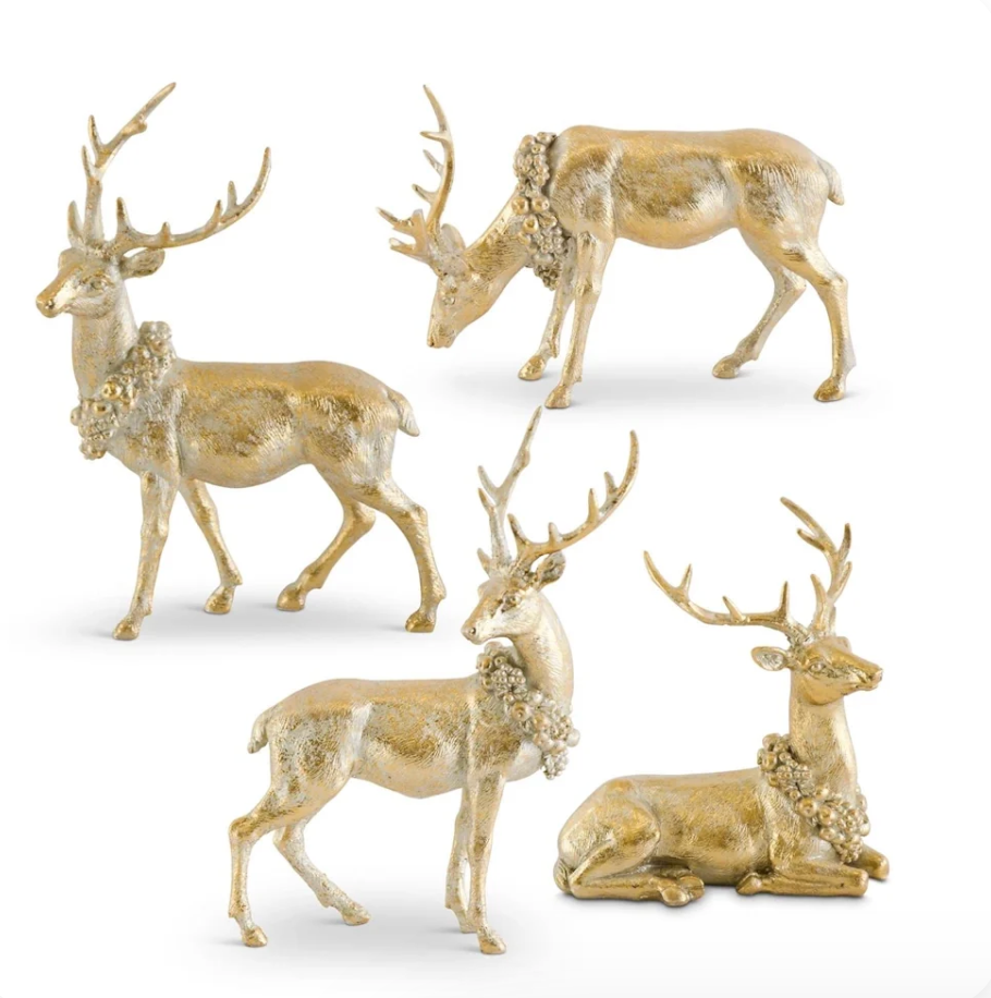 Antique Gold Deer