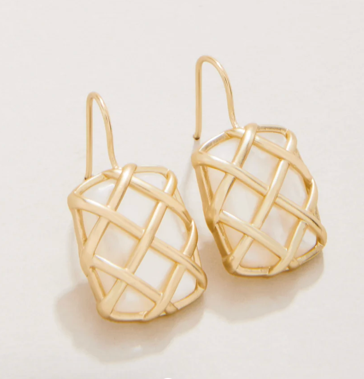 Stonevale Earrings Mother of Pearl