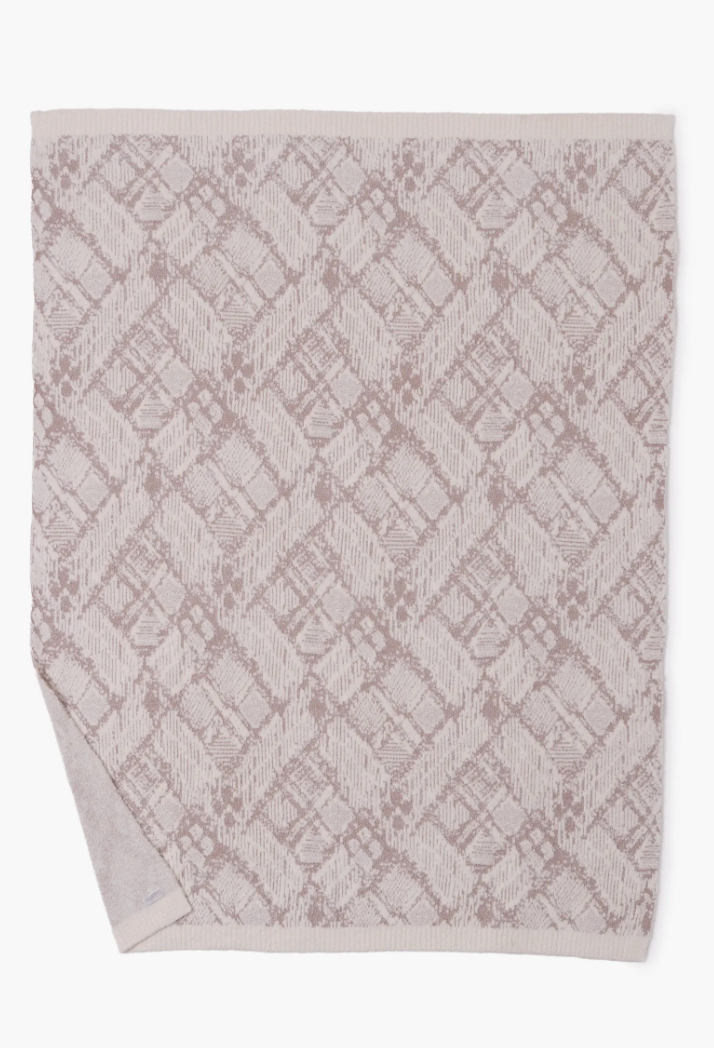 CC Cotton Graphic Texture Throw 54x72