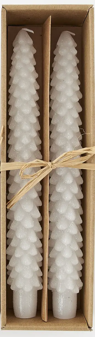 Tree Taper Candle set