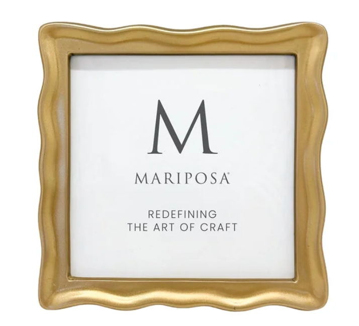 Wavy Gold 4x4 Frame 3336GD By Mariposa