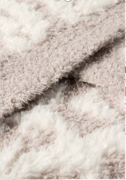 CC Lush Knit Leopard Throw