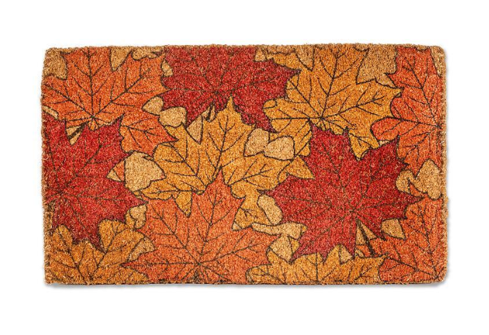 Autumn Leaves Doormat, 18 x 30 Inch