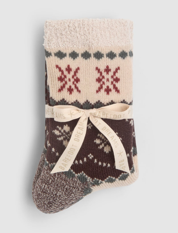 CC Fairisle Slipper Socks