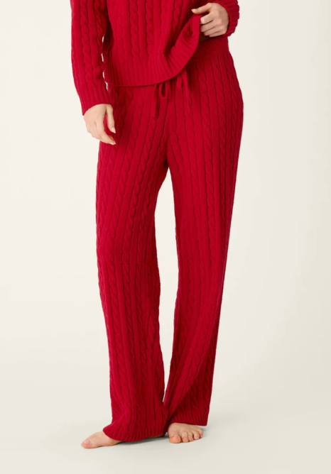 Pant Cozy Chenille Cable Knit