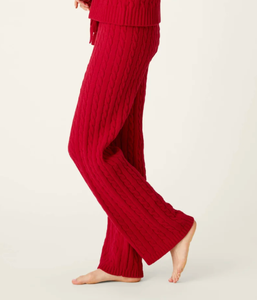 Pant Cozy Chenille Cable Knit