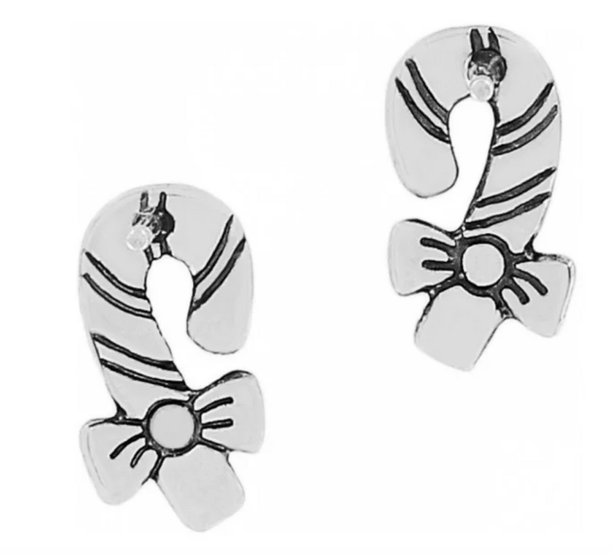 Christmas Candy Cane Mini Post Earrings