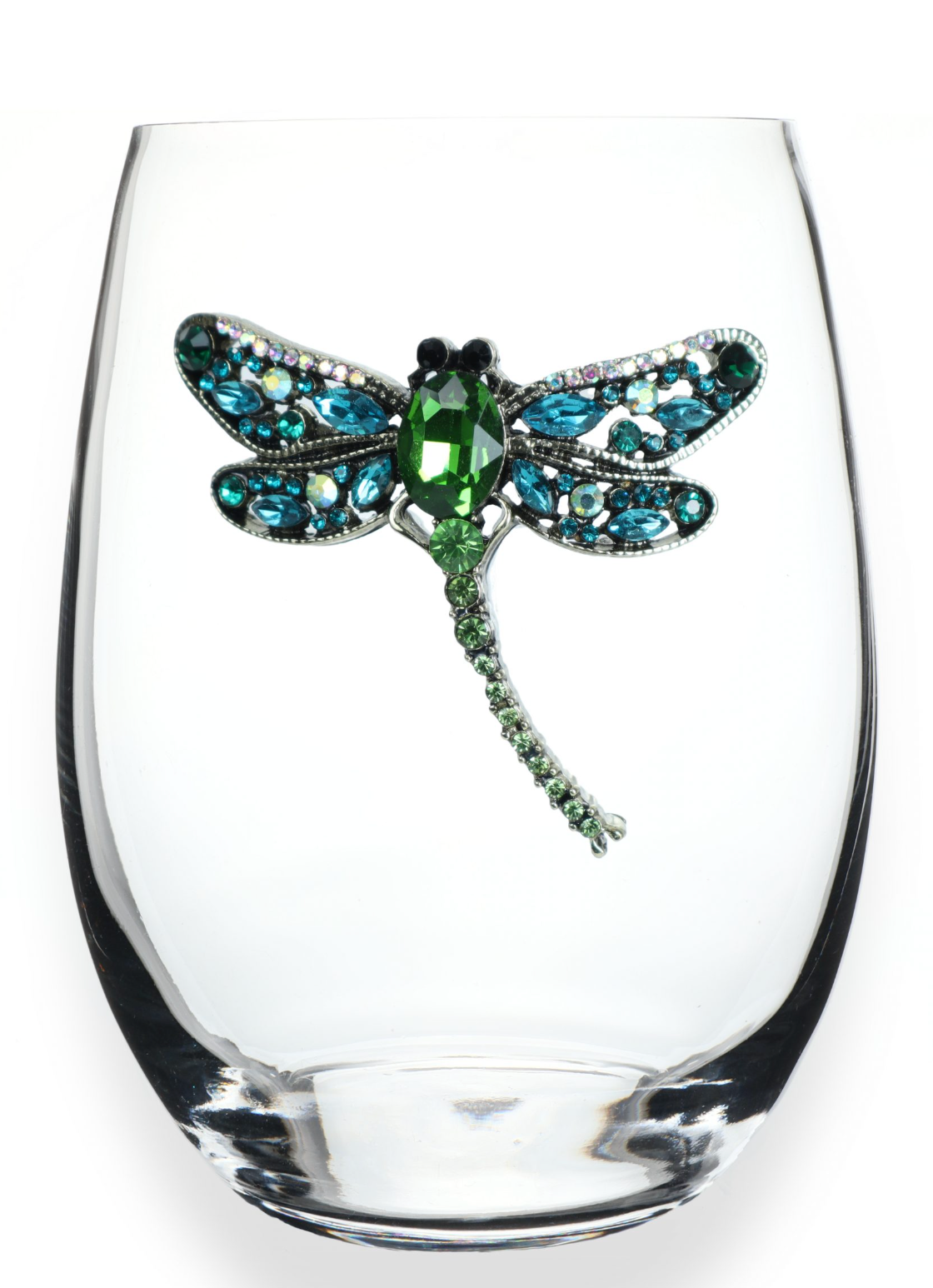 Jeweled Stemless Glass